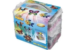 Hama opbevaringsboks stor, 12.000 perler+3 plader
