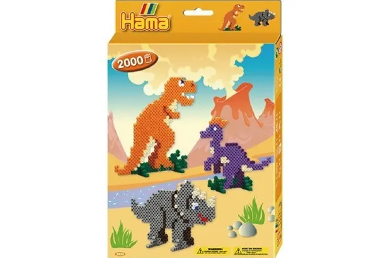 Hama ophængsæske Dino-world
