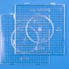 HAMA stiftplade 2stk 234 15x15cm transparent