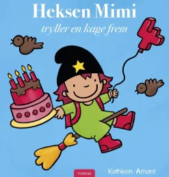 Heksen Mimi tryller en kage frem