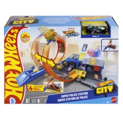 Hot Wheels City Super Politistation