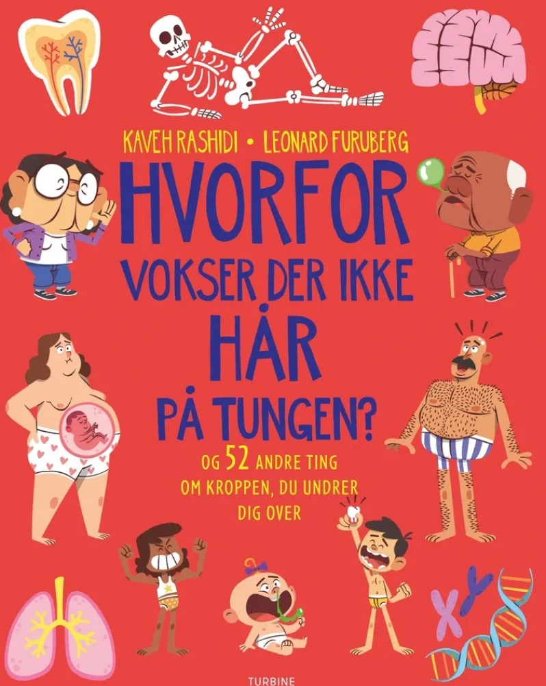 Hvorfor vokser der ikke hår på tungen?