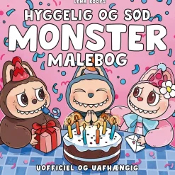 Hyggelig og sød monster malebog - Cozy Coloring