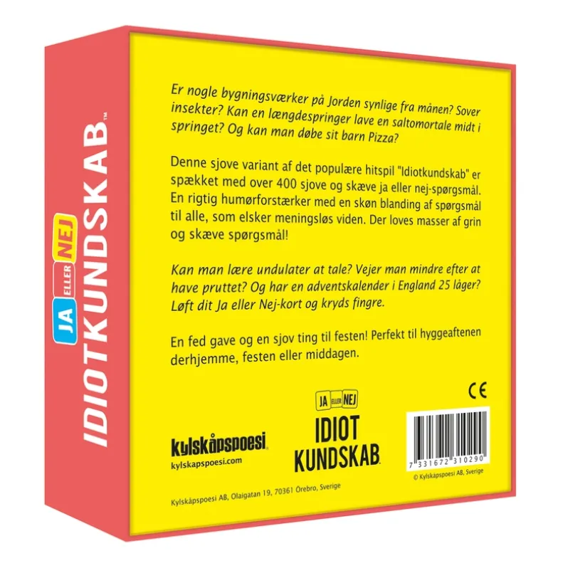 Idiotkundskab Ja eller Nej