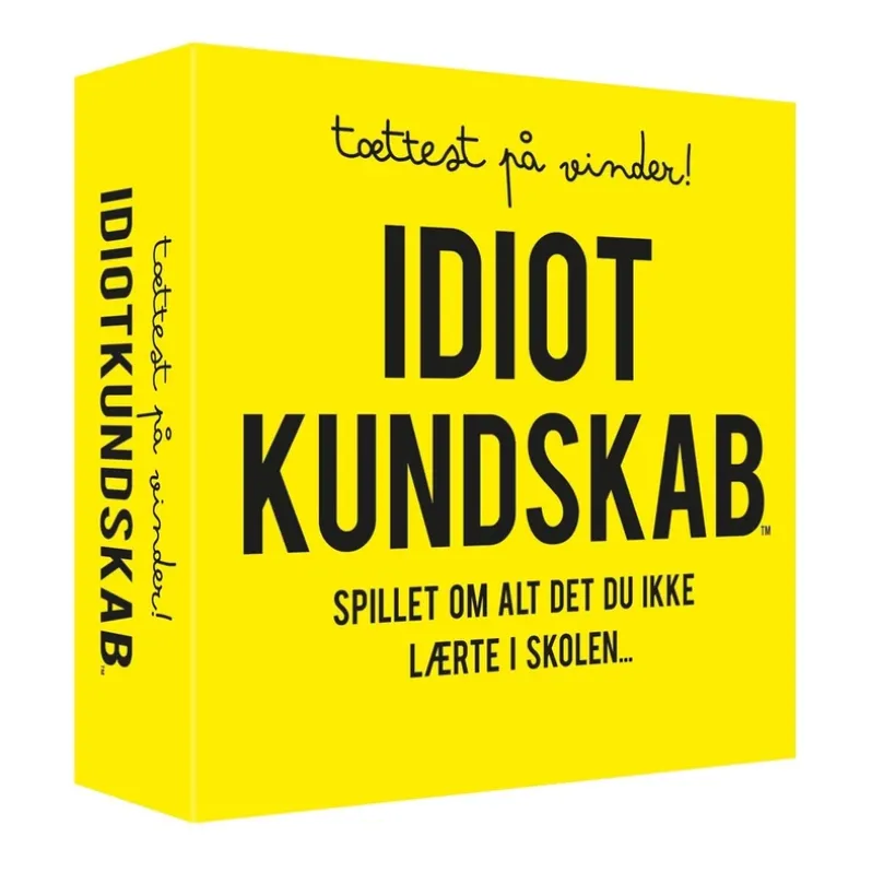 Idiotkundskab Tættest på vinder!