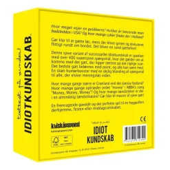 Idiotkundskab Tættest på vinder!