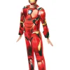 Iron Man Deluxe kostume med maske str. 5-6 år