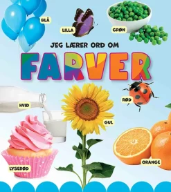 Jeg lærer ord om farver