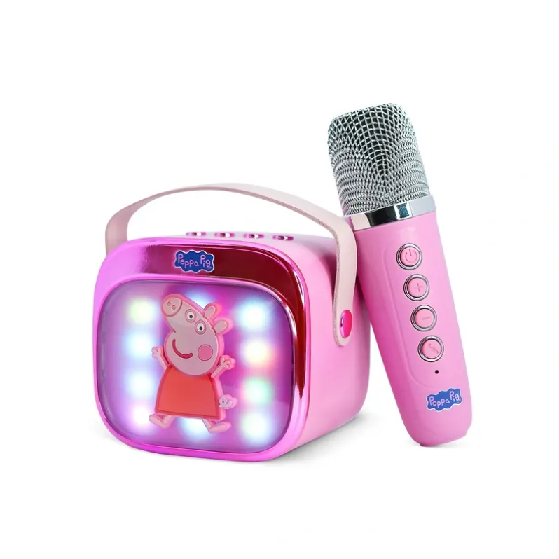 Karaokehøjttaler med mikrofon Gurli Gris