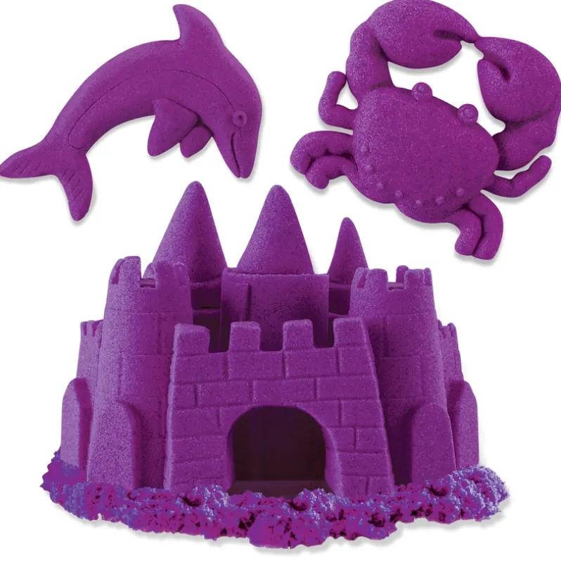 Kinetic Sand Neonboks med Primærfarver