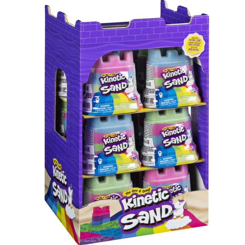 Kinetic Sand Rainbow Unicorn Castle ass