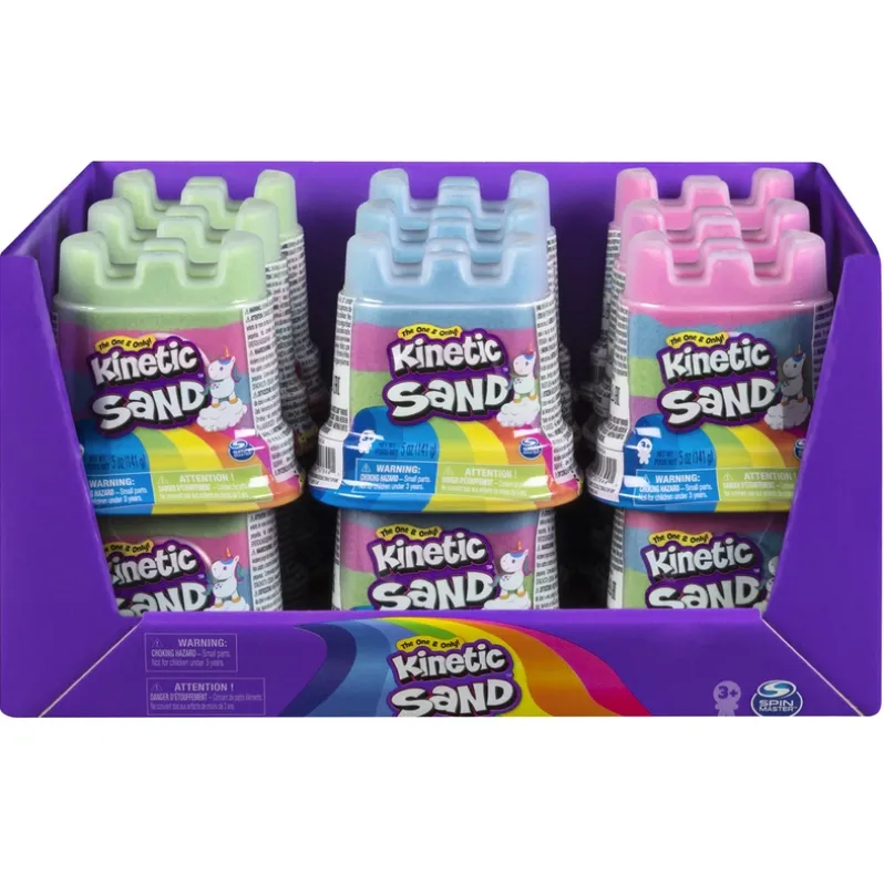 Kinetic Sand Rainbow Unicorn Castle ass