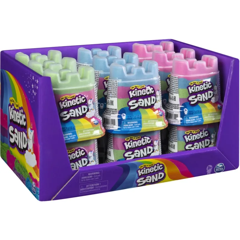 Kinetic Sand Rainbow Unicorn Castle ass
