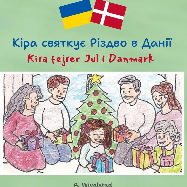 Kira fejrer jul i Danmark