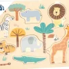 Knoppuslespil - Safari
