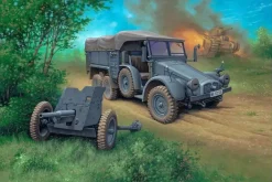 Krupp Protze KFZ 69 with 3,7cm Pak 1:76