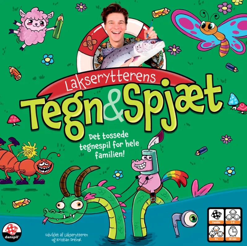 Lakserytterens Tegn og spjæt