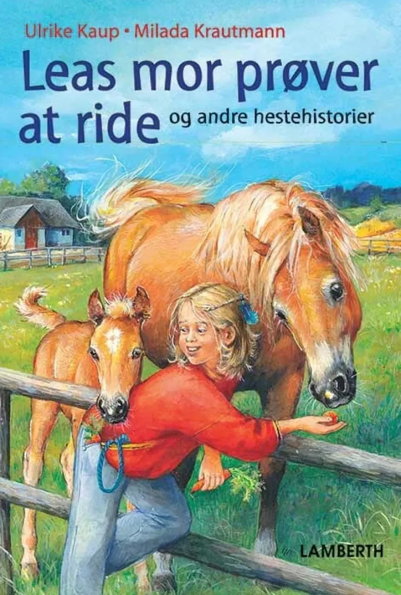 Leas mor prøver at ride