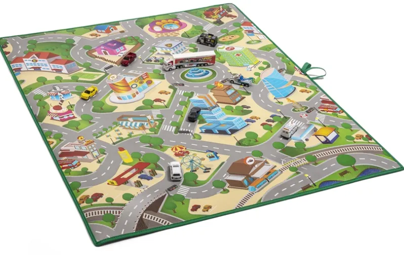 Legemåtte city 120 cm