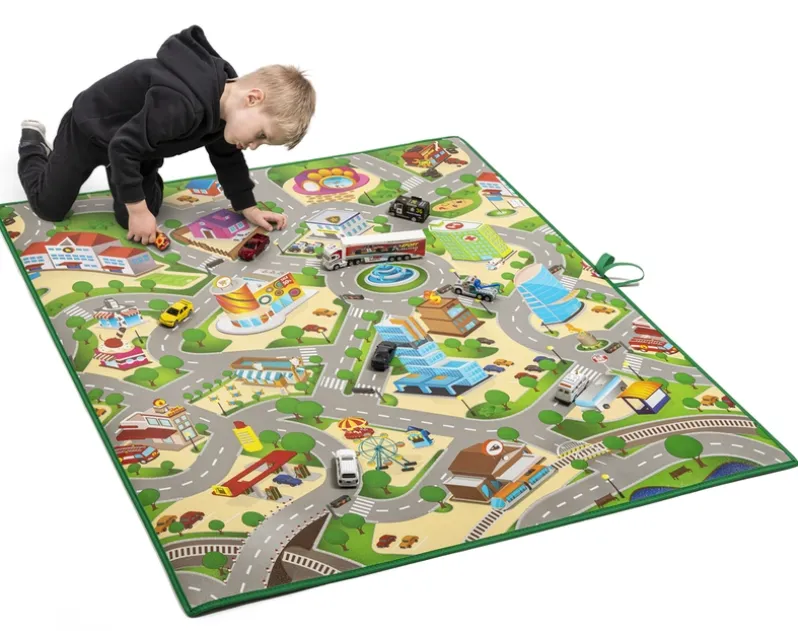Legemåtte city 120 cm