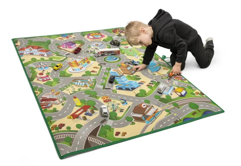 Legemåtte city 120 cm