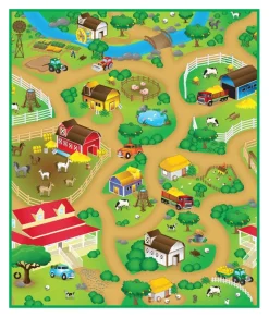 Legemåtte farm 120 cm