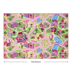 Legetæppe - Pink Tivoli - 140 x 200 cm