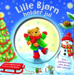 Lille bjørn holder jul