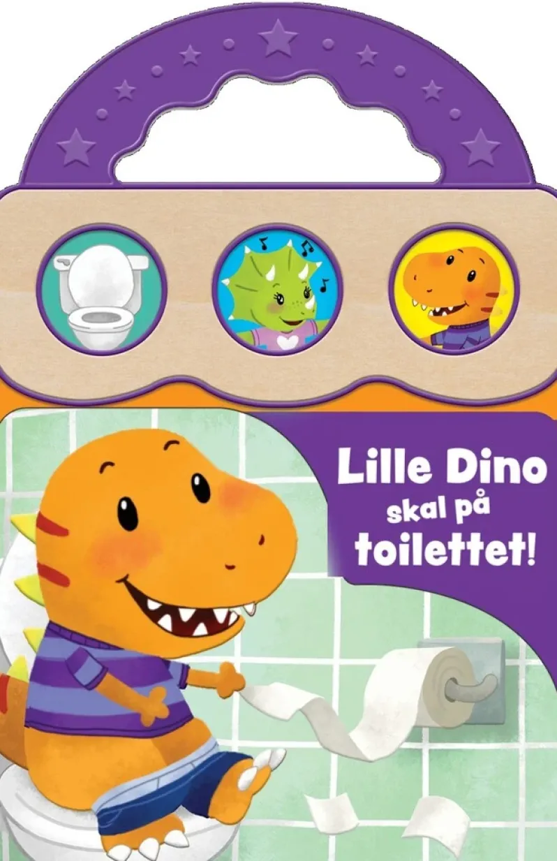 Lille Dino skal på toilettet!