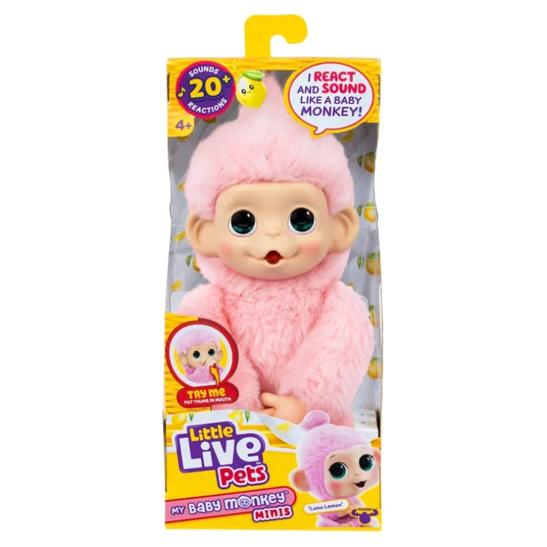 Little Live Pets My Baby Mini Monkey Ass