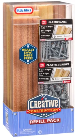 Little Tikes Creative Construction træ, søm og skruer