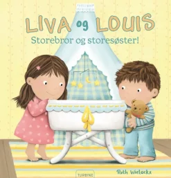 Liva og Louis. Storebror og storesøster!