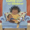 Luna læser for lillebror