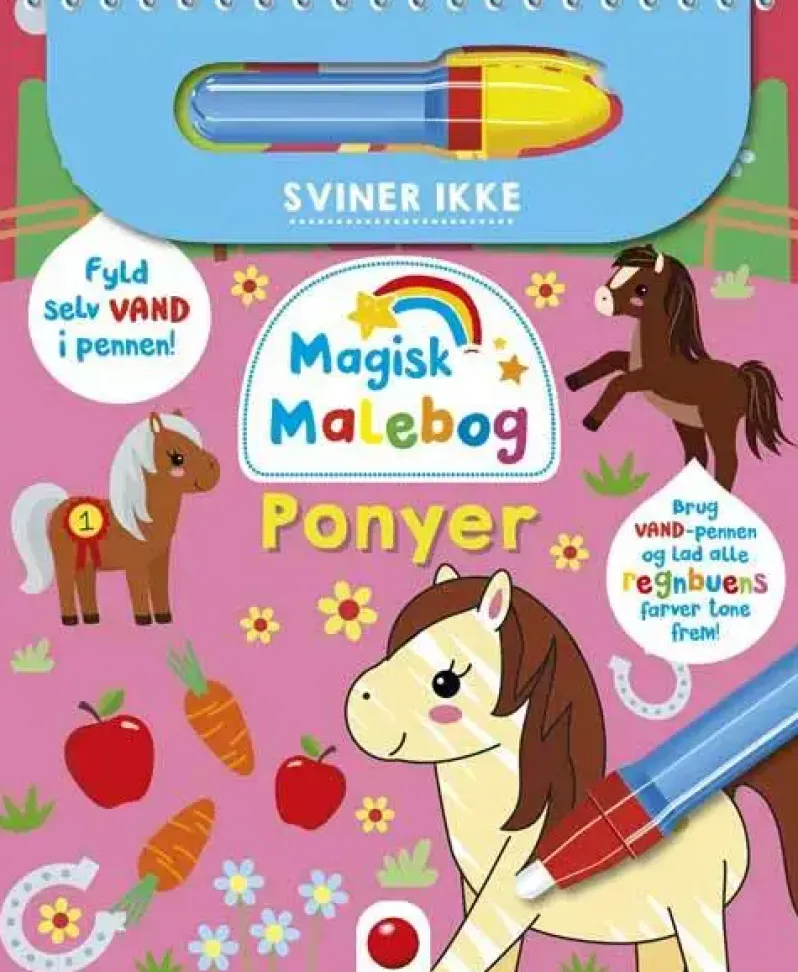 Magisk malebog: Ponyer