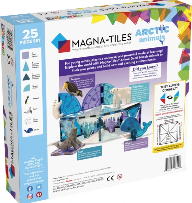 MAGNA-TILES Arctic Animals 25 stk.