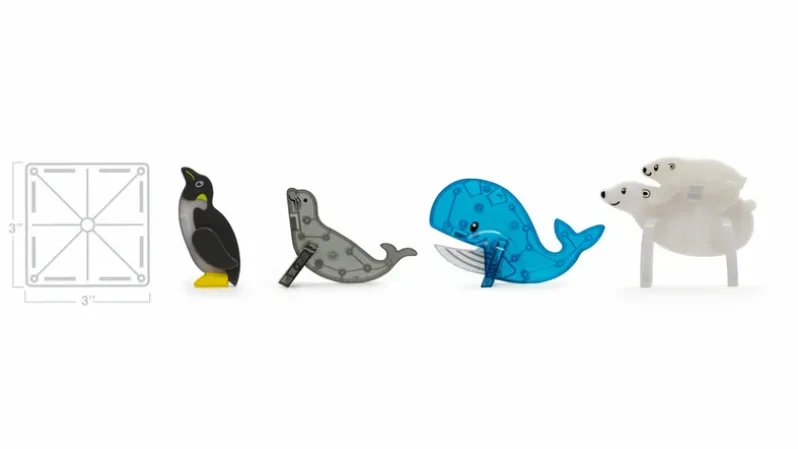 MAGNA-TILES Arctic Animals 25 stk.