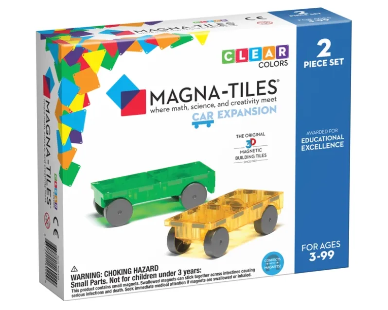 MAGNA-TILES Cars expansion sæt 2 stk