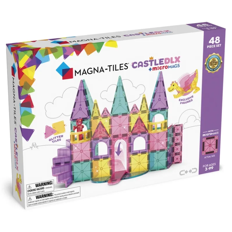 MAGNA-TILES Castle Deluxe 48 stk