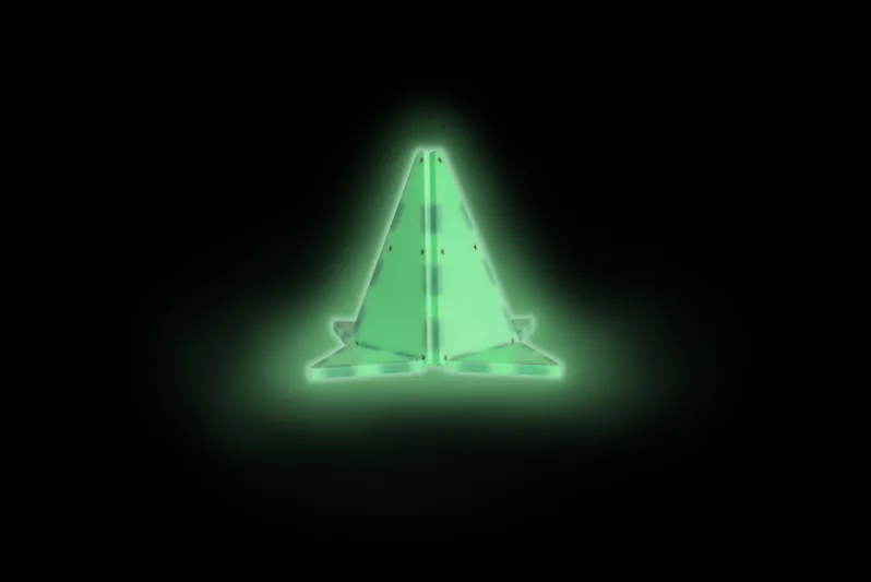 MAGNA-TILES Glow expansion sæt 16 stk