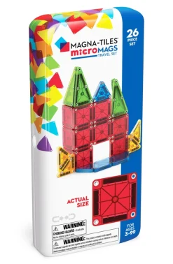 MAGNA-TILES micro MAGS Travel Tin case