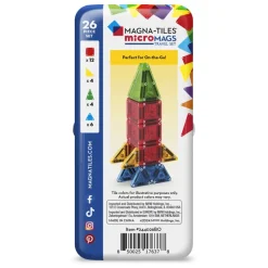 MAGNA-TILES micro MAGS Travel Tin case