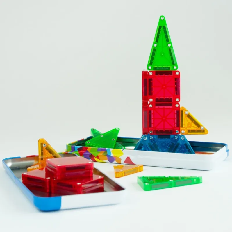 MAGNA-TILES micro MAGS Travel Tin case