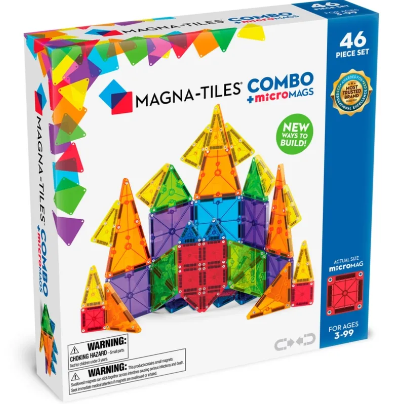 MAGNA-TILES microMAGS Combo 46 stk