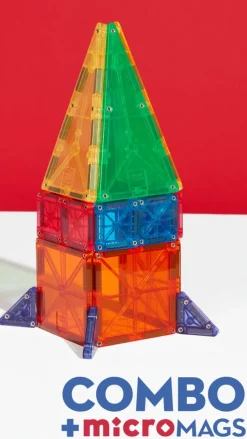 MAGNA-TILES microMAGS Combo 62 stk