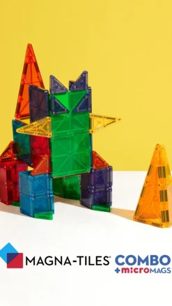 MAGNA-TILES microMAGS Combo 62 stk