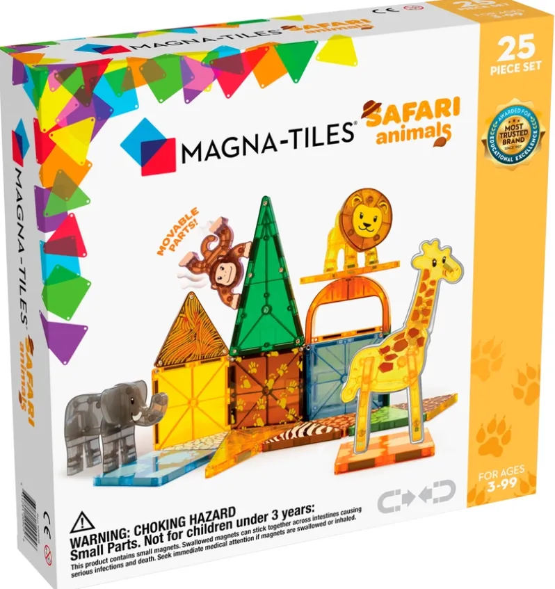 MAGNA-TILES Safari Animals 25 stk.