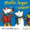 Malle leger i sneen