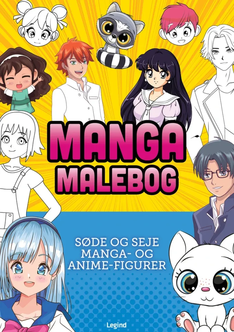 Manga malebog