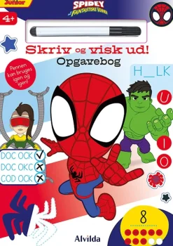 Marvel - Spidey - Skriv og visk ud