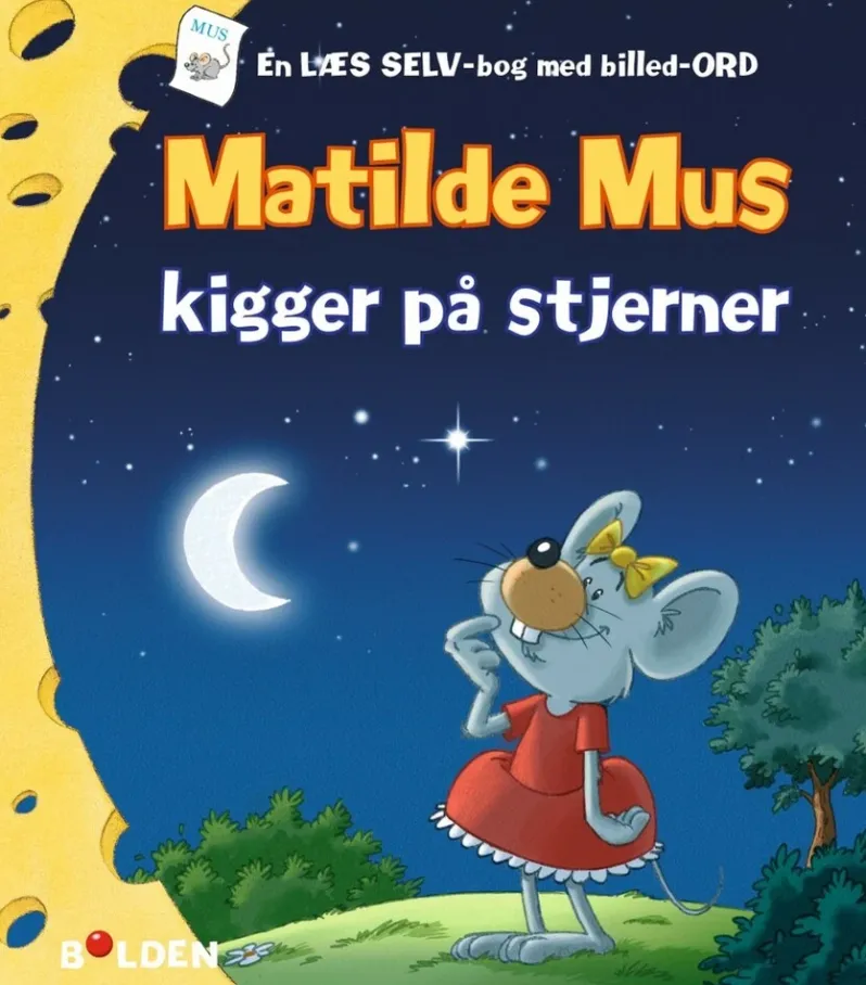 Matilde Mus kigger på stjerner